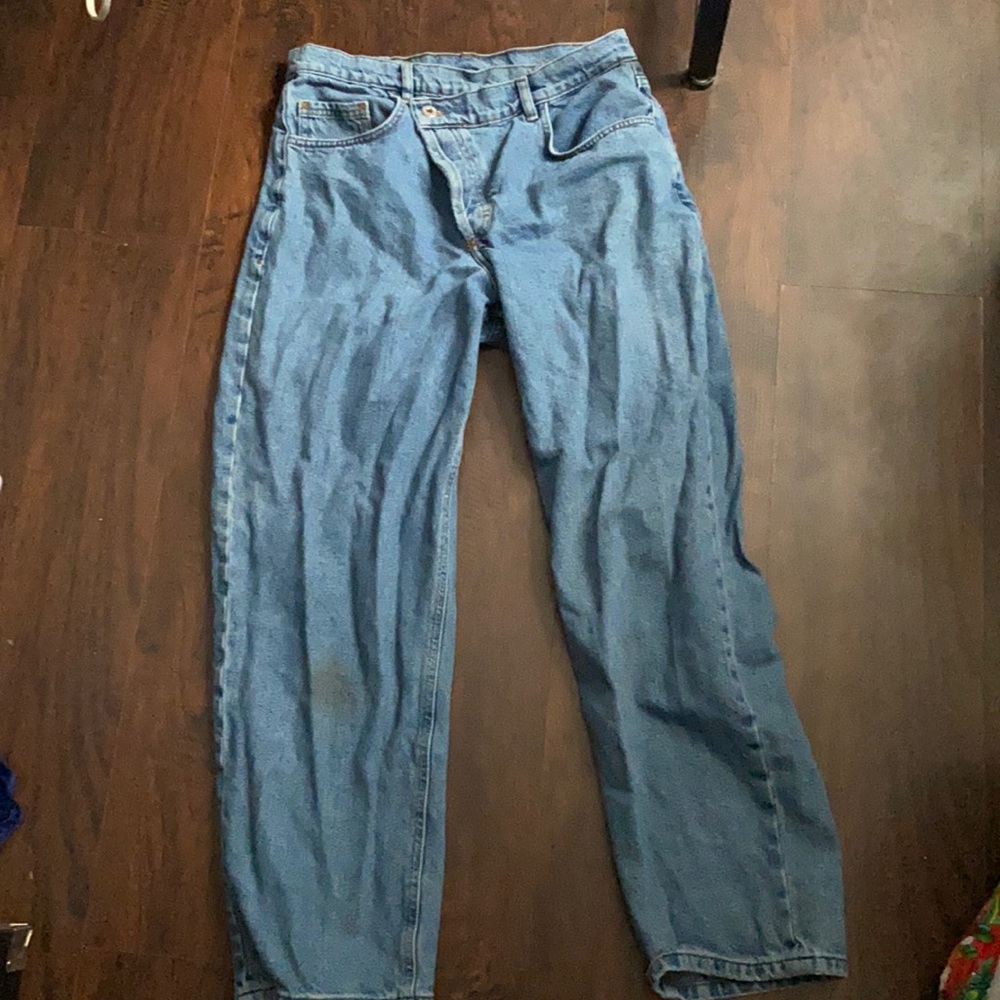 Asymmetrical high waist jeans from ASOS